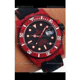 Rolex Submariner DiW Carbon Fiber Edition Swiss Replica Watch - 1:1 Mirror Replica