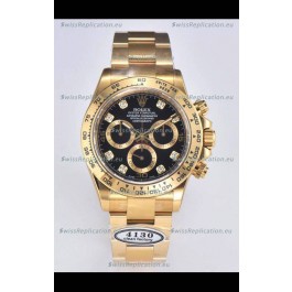 Rolex Cosmograph Daytona M116508-0016 Yellow Gold Original Cal.4130 Movement - 904L Steel Watch