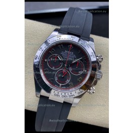 Rolex Cosmograph Daytona 116509 Black Dial Cal.4130 Movement - 904L Steel Watch