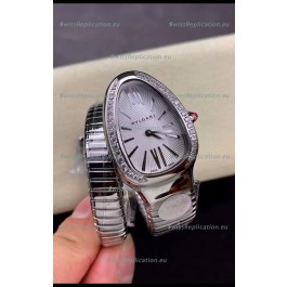 Bvlgari Serpenti Edition Stainless Steel Casing Watch in 1:1 Mirror Quality