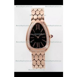 Bvlgari Serpenti Seduttori Edition in Rose Gold Casing Super Clone Watch