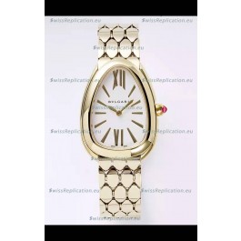 Bvlgari Serpenti Seduttori Edition in Yellow Gold Casing Super Clone Watch
