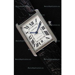 Cartier Tank Solo Swiss Automatic Watch in Steel Strap 31MM Wide 