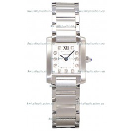Cartier Tank Francaise Stainless Steel Swiss Quartz Replica Watch 25.70MM