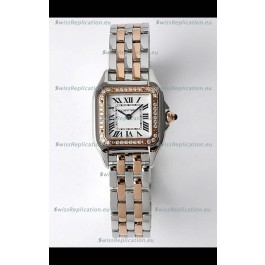 PANTHERE de Cartier Edition 22mm 1:1 Mirror Swiss Watch Rose Gold Two Tone Casing