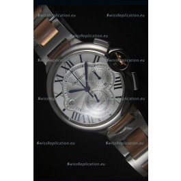 Ballon De Cartier Chronograph in Rose Gold Two Tone Case - 1:1 Mirror Replica