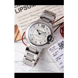 Ballon De Cartier Swiss Automatic 1:1 Mirror Quality 33MM in Steel Casing