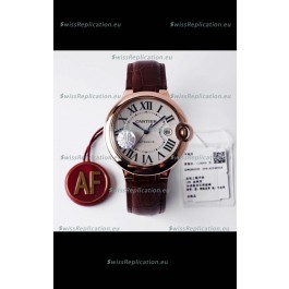 Ballon De Cartier Swiss Automatic 1:1 Mirror Quality 42MM in Rose Gold Casing