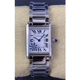 Cartier Tank Solo Swiss Quartz Watch in Steel Case and Strap - 22MM Casing