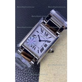 Cartier Tank Solo Swiss Quartz Watch in Stainless Steel Casing - 25.5MM Wide 1:1 Mirror Replica