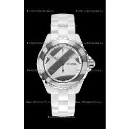 Chanel J12 Untitled White Ceramic Casing Watch 1:1 Mirror Replica Watch - 38MM Automatic Movement