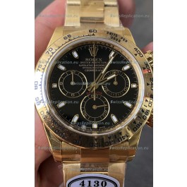 Rolex Cosmograph Daytona 116508 Yellow Gold Original Cal.4130 Movement - Improved Ultimate 904L Steel Watch