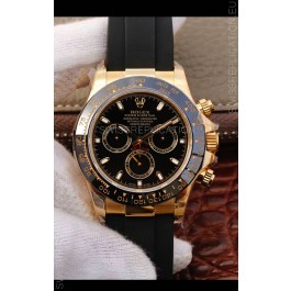 Rolex Cosmograph Daytona 116508 Yellow Gold Original Cal.4130 Movement - 904L Steel Watch