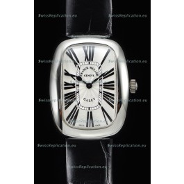 Franck Muller Galet Ladies Swiss Quartz Black Strap Watch