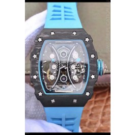 Richard Mille RM053-1 Tourbillon in One Piece Forged Carbon Casing - 1:1 Mirror Quality 