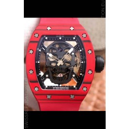 Richard Mille RM052-1 Tourbillon in RED Ceramic Casing - 1:1 Mirror Quality 