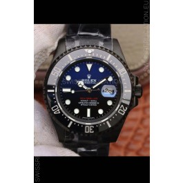 Rolex SeaDweller Deep-Sea Blue-Black Gadient Dial in 1:1 Mirror Quality - PVD Casing