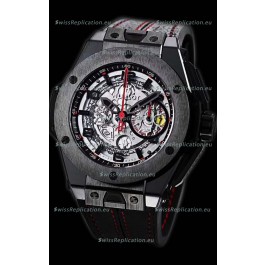 Hublot Big Bang Red Magic Carbon Ceramic Swiss Replica Watch 