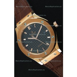 Hublot Classic Fusion King Gold Swiss Replica Watch - 1:1 Mirror Replica