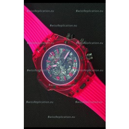 Hublot Big Bang Unico Red Sapphire Quartz Replica Watch 45MM