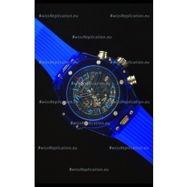 Hublot Big Bang Unico Blue Sapphire Quartz Replica Watch 45MM