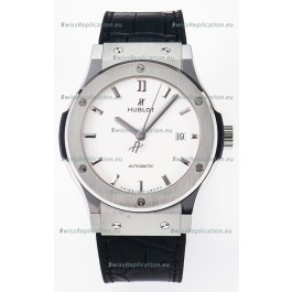 Hublot Super Clone Classic Fusion Titanium 42MM 1:1 Mirror Replica Watch White Dial