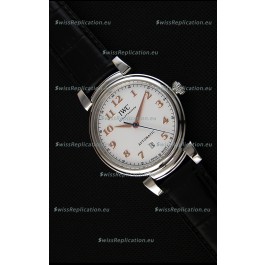 IWC Schaffhausen DA Vinci IW356601 Automatic Swiss Watch White Dial 1:1 Mirror Replica 