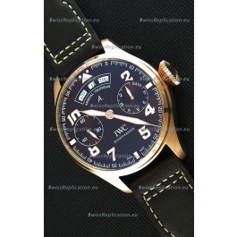 IWC Big Pilot Annual Calender Antoine de Saint Exupéry Brown Dial IW502706 1:1 Mirror Replica