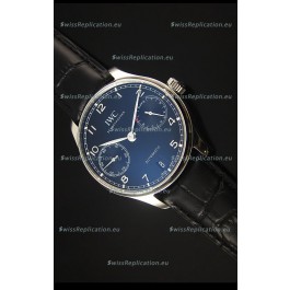 IWC IW500703 Portugieser Swiss 1:1 Mirror Replica Watch Black Dial - Updated 2016 Version