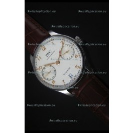 IWC IW500704 Portugieser Swiss 1:1 Mirror Replica Watch White Dial - Updated 2016 Version