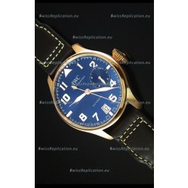 IWC Big Pilot Rose Gold - Functional Power Reserve 1:1 Mirror Replica Watch