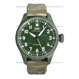 IWC Big Pilot's Top Gun Woodland Edition 43MM Ceramic Casing Swiss Replica Watch 