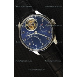 IWC Portugieser Tourbillon Mystere Retrograde Blue Dial UPDATED 2019 Version 