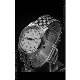 IWC MARK XVIII Swiss Replica Watch in 904L Steel White Dial 40MM - 1:1 Mirror Replica
