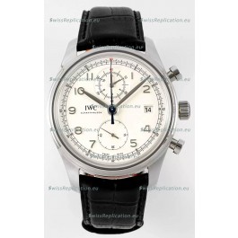 IWC Portugieser Chronograph Classic IW390403 White Dial Swiss Replica Watch