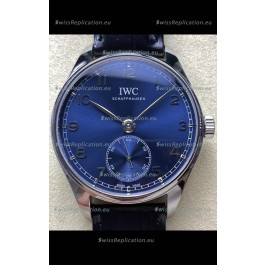 IWC Portugieser Super Clone Automatic 41 IW358305 Blue Dial in Steel Case