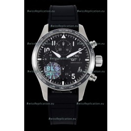 IWC Pilot's IW388305 Super Clone Chronograph 41 Mercedes-AMG Titanium Watch