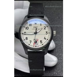 IWC Pilot's IW326905 BLACK ACES Ceramic 41MM 1:1 Mirror Replica Watch in White Dial 