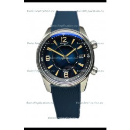 Jaeger LeCoultre Polaris Date Blue Dial Rubber Strap 1:1 Mirror Replica Watch 42MM