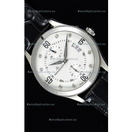 Jaeger LeCoultre Master Control Stainless Steel Swiss Replica Watch 