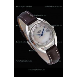 Longines Primaluna Ladies Pearl Dial Swiss Quartz Replica Watch