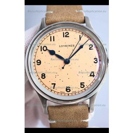 Longines Heritage Military Stainless Steel Watch in Swiss Automatic Movement 