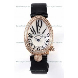 Breguet Reine De Naples Ladies Rose Gold Swiss 1:1 Edition Replica Watch 