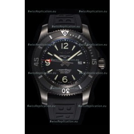 Breitling Superocean Automatic 46 Black Steel - Black Dial in DLC Coated Casing 
