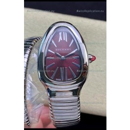 Bvlgari Serpenti Edition Stainless Steel Replica Watch in 1:1 Mirror Quality