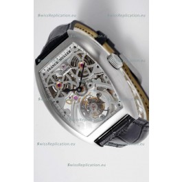 Franck Muller Fast Tourbillon Edition 1:1 Mirror Swiss Replica Watch Steel Casing