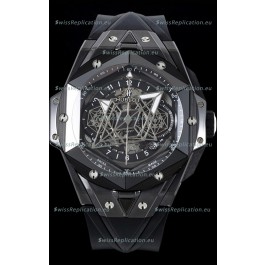 Hublot Big Bang UNICO Sang Bleu II Black Ceramic 1:1 Mirror Quality Swiss Replica Watch 