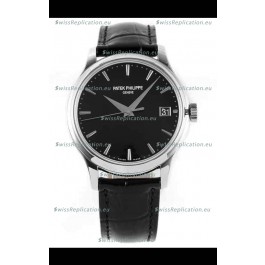 Patek Philippe #Ref 5227G in Black Dial 1:1 Mirror Replica 904L Steel Swiss Watch