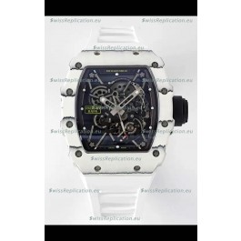 Richard Mille RM35-01 Rafael Nadal Carbon Fiber Casing with Genuine Tourbillon Super Clone Watch 