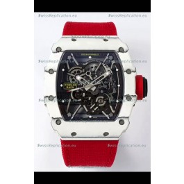 Richard Mille RM35-01 Rafael Nadal Carbon Fiber Casing with Genuine Tourbillon Super Clone Watch 